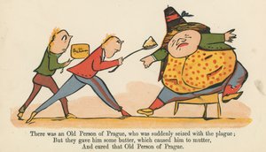 There Was an Old Person of Prague, Who Was Suddenly Seized with the Plague, from 