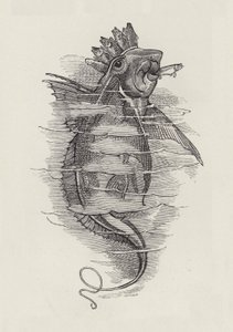 Illustration for The Water-Babies by Charles Kingsley by Edward Linley (after) Sambourne