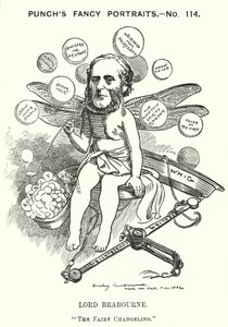 Edward Knatchbull-Hugessen by Edward Linley (after) Sambourne
