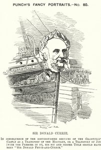 Sir Donald Currie, Scottish shipowner, politician and philanthropist by Edward Linley (after) Sambourne