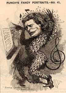 Anton Rubenstein (1829-1894) by Edward Linley Sambourne