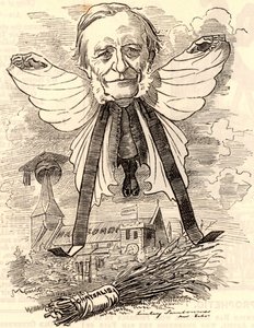 Caricature of George Granville Bradley by Edward Linley Sambourne