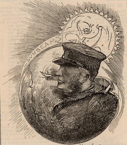 Cartoon of Thomas Brassey