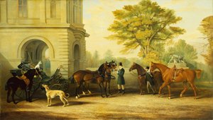 Lady Williams Wynns Favourite Phaeton, Ponies, Horses and Dogs