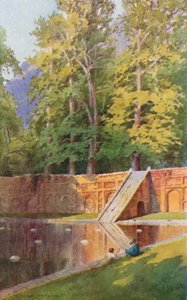 A Terrace of the Nishat Bagh