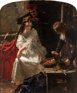 Charlotte Corday in the Prison of the Conciergerie