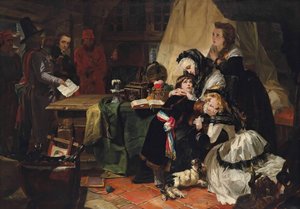 The Last Parting of Marie Antoinette and Her Son