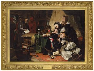 The Last Parting of Marie Antoinette and her Son