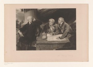 Portrait of Sir Francis Baring, with His Brother and His Son-in-Law by Edward McInnes
