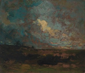After the Shower, ca. 1883-1887 by Edward Mitchell Bannister