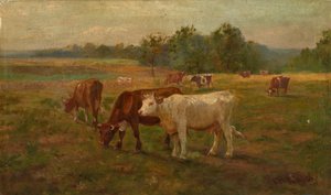 Cows by Edward Mitchell Bannister