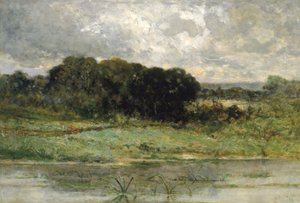 Swale Land, 1898 by Edward Mitchell Bannister