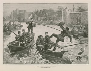 A water tournament in the fifteenth century