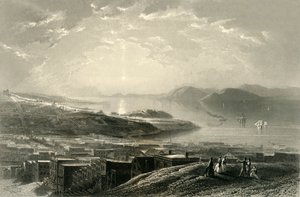 Golden Gate From Telegraph Hill by Edward Paxman Brandard