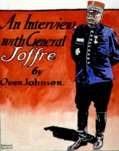 General Joffre, French military commander. Cover of 