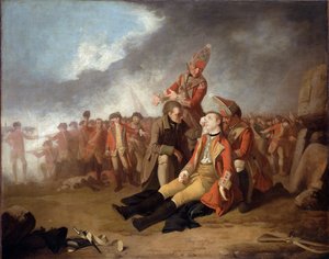The Death of General Wolfe, 1763 by Edward Penny