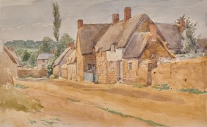 Landscape with Cottages