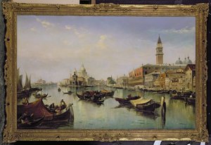 The Bacino di San Marco, Looking Towards the Mouth of the Grand Canal