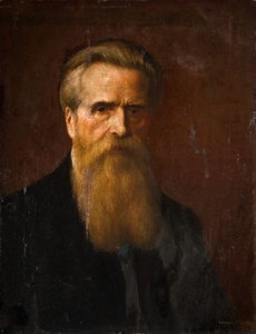 Portrait of the Artist Self Portrait by Edward R Taylor
