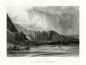 The Giants Causeway, County Antrim, Northern Ireland by Edward Radclyffe