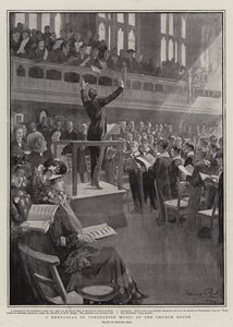 A Rehearsal of Coronation Music at the Church House by Edward Read