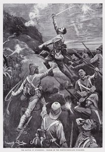 The Battle of Stormberg, charge of the Northumberland Fusiliers