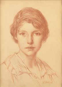 A Young Woman by Edward Ridley
