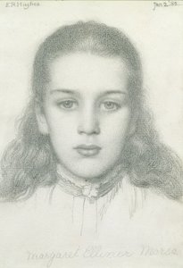 Margaret Ellinor Morse by Edward Robert Hughes