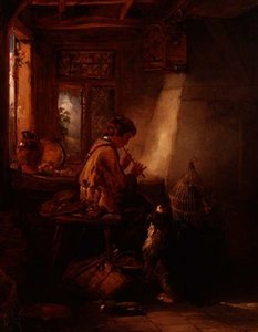 Playing the Pipe by Edward Robert Smythe
