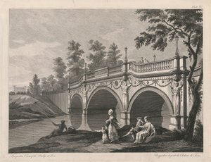 Perspective View of the Bridge at Sion by Edward Rooker