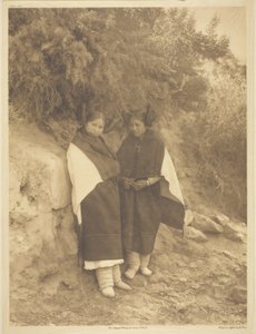 At the Trysting Place by Edward S. Curtis