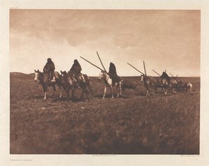Portfolio VI, Plate 193: Travaux--Piegan