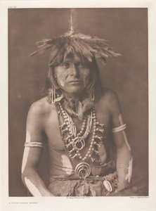 A Walpi Snake Priest by Edward S. Curtis