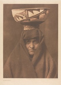 Portfolio XVII, Plate 614: A Zuñi Woman