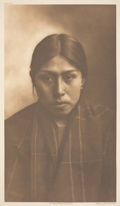 Suquamish Woman by Edward S. Curtis