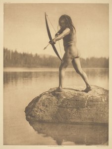 The Bowman by Edward S. Curtis