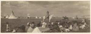 The Crier - Piegan by Edward S. Curtis