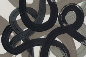 Intertwined Line Art by Edward Selkirk