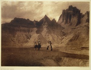 In the Bad Lands by Edward Sheriff (after) Curtis
