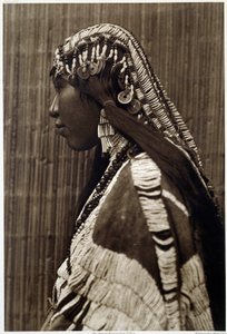 Portrait of Indian Girl by Edward Sheriff Curtis