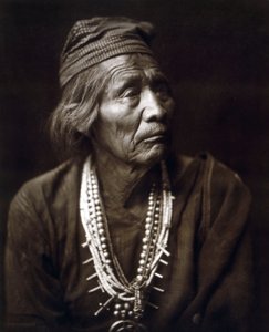 Nesjaja Hatali, Indian, Navaho by Edward Sheriff Curtis