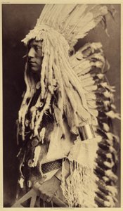Old Person, Piegan. Photo from Volume 6 of the Encyclopedia Published by Edward S. Curtis on the Indians of North America by Edward Sheriff Curtis