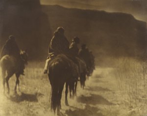 The Vanishing Race — Navaho Plate 1, Volume 1 from the series The North American Indian, c. 1904