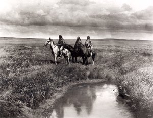 Three American Indian Chiefs, c.1900 by Edward Sheriff Curtis