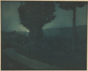 Road into the Valley - Moonrise