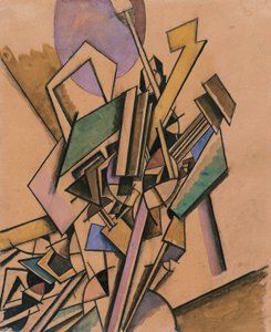 Vorticist Study by Edward Wadsworth
