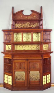 Harmony in Yellow and Gold: The Butterfly Cabinet by Edward William Godwin