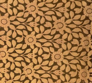 Upholstery for a chair, Wards, Halifax by Edward William Godwin