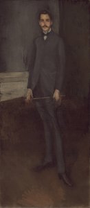 George W. Vanderbilt by Edward William & Whistler James McNeill (1834-1903) Godwin