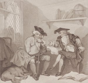 A College Scene, or a Fruitless Attempt on the Purse of...